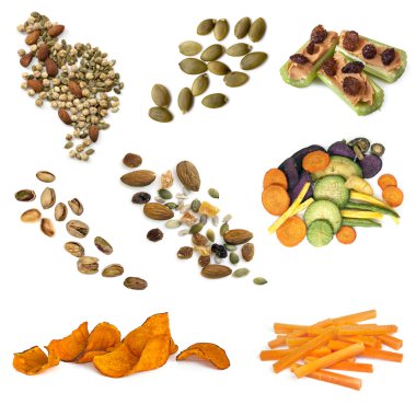 Healthy Snacking Food Collection clipart