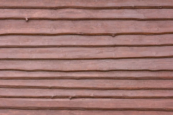 ざらざらした板で作られた暗い木製の背景は 重なり合って釘 — ストック写真