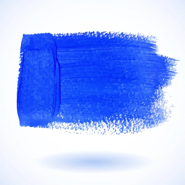 Bannière aquarelle bleue. Illustration vectorielle — Image vectorielle