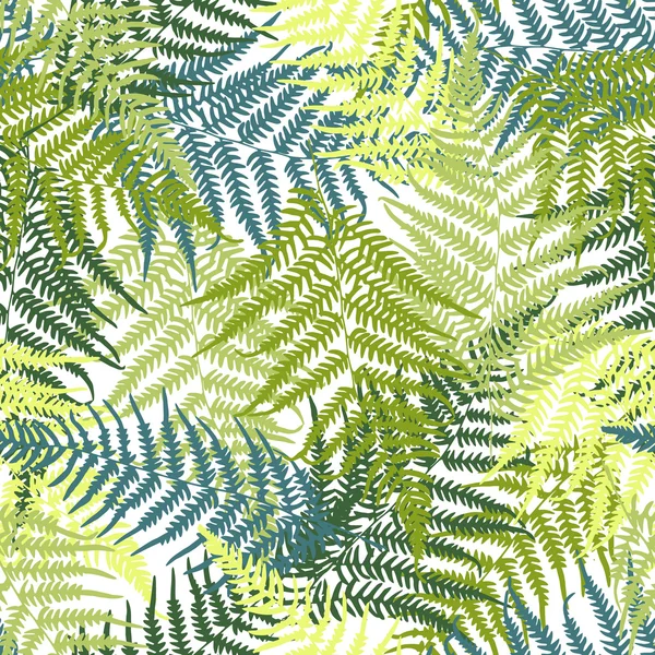 Fern motif sans couture — Image vectorielle