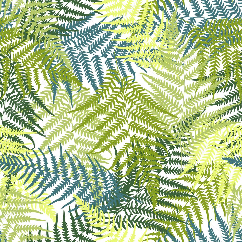 Fern seamless pattern Stock Vector Image by ©greengrass 64991147