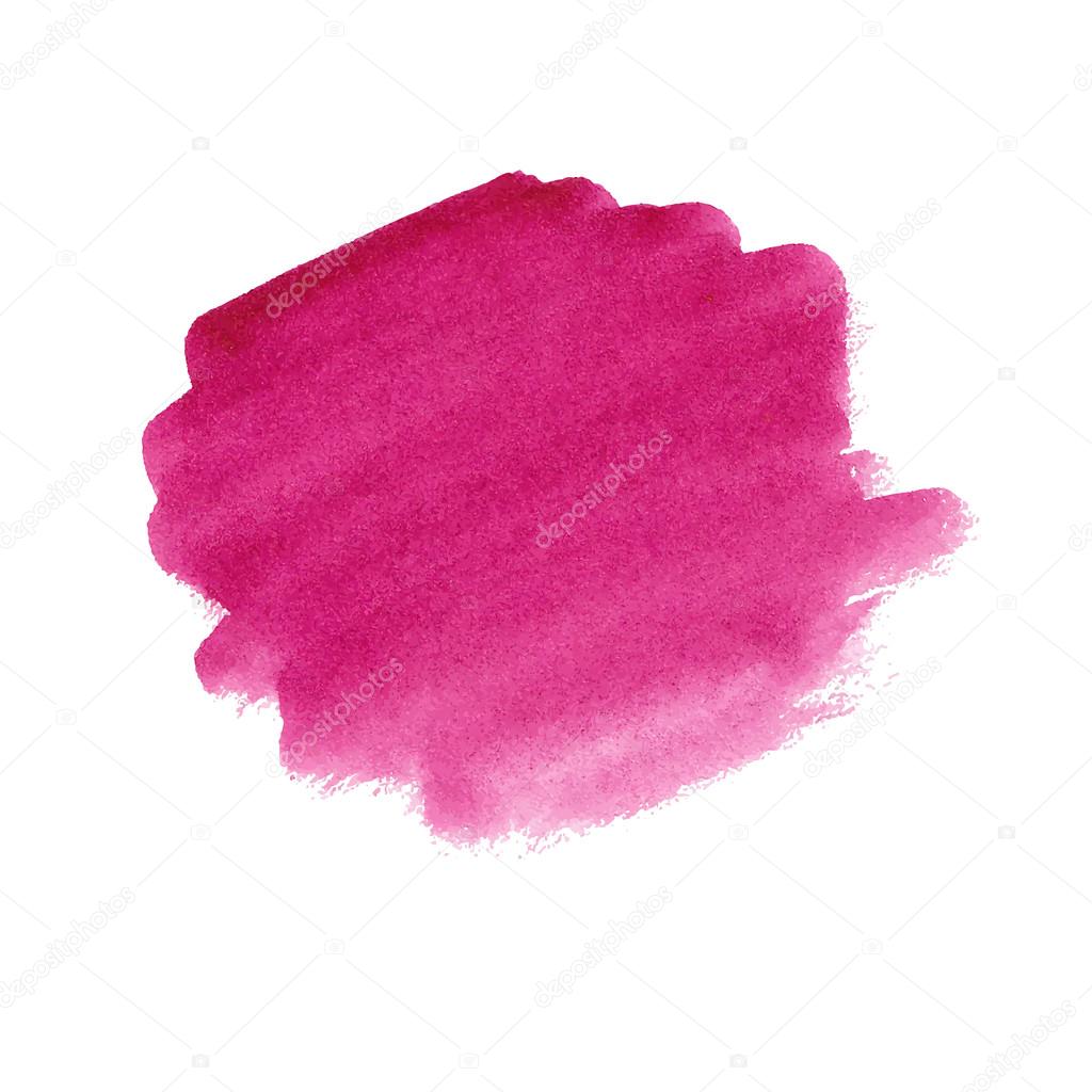Purple watercolor stain