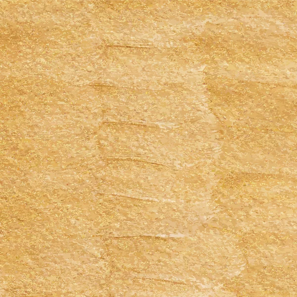 Oro acrilico disegnato a mano sfondo — Vettoriale Stock