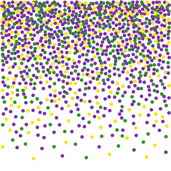 Mardi Gras arrière-plan. Confettis . — Image vectorielle