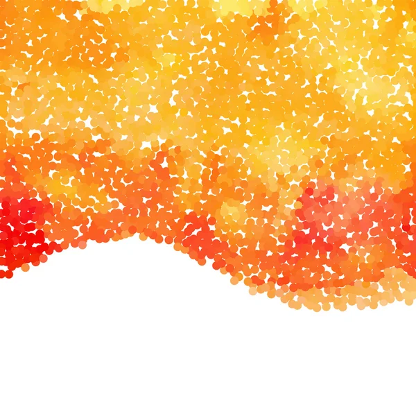 Orangen Punkt Hintergrund — Stockvektor