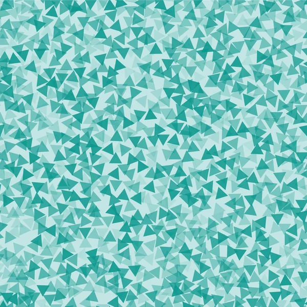 Turquoise driehoek abstracte achtergrond — Stockvector