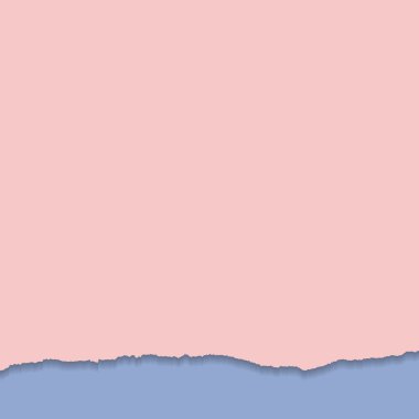 Kağıt rip. Gül Quart ve huzur renkler. Vektör çizim.