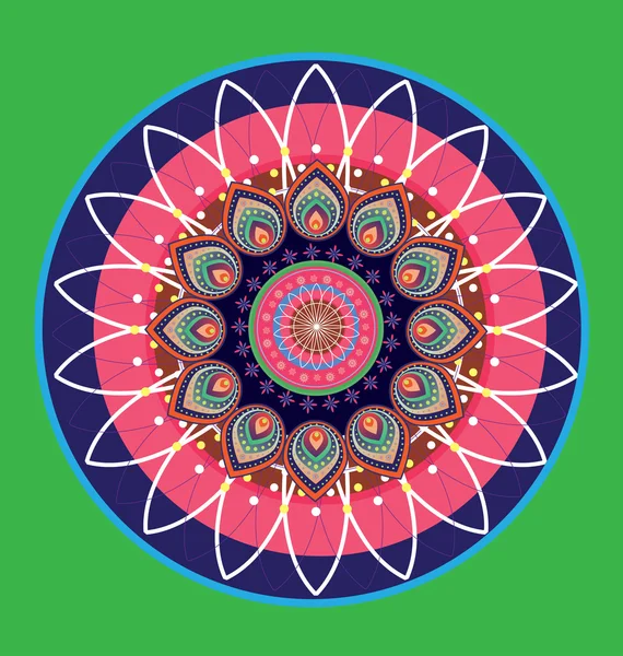 Mandala padrão — Vetor de Stock