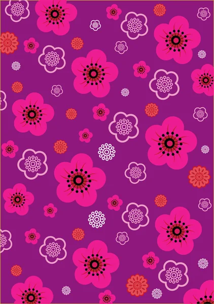 Flower pattern — Stock Vector