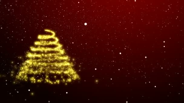 Abstract Christmas tree of golden lights appearing — Stock Video © Noedelhap #121061394 Abstract Christmas tree of golden lights appearing — Stock Video © Noedelhap #121061394