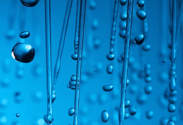 Gotas de lluvia de agua de primer plano macro —  Fotos de Stock