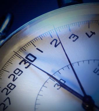 mavi ışık kronometre