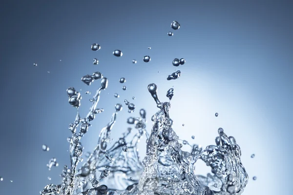 Plusk wody streszczenie — Zdjęcie stockowe