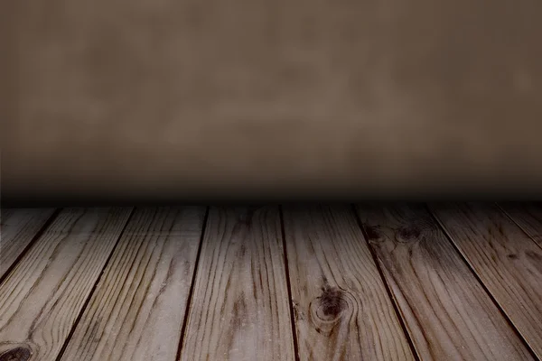 Wand und Holzboden Grunge-Stil — Stockfoto