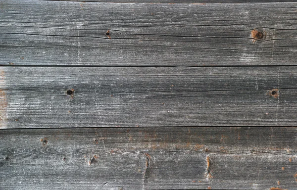 Oude houten planken met resten van verf — Stockfoto