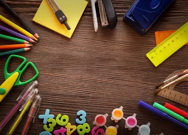 Conjunto de artigos de papelaria — Fotografia de Stock