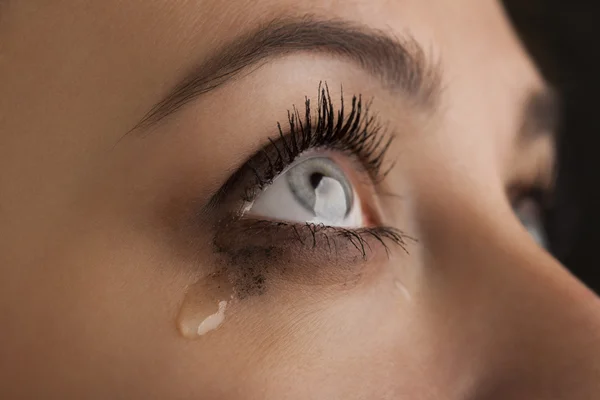 Schönheit Mädchen weinen — Stockfoto