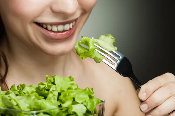 Healthy food for girl — Stock Photo, Image