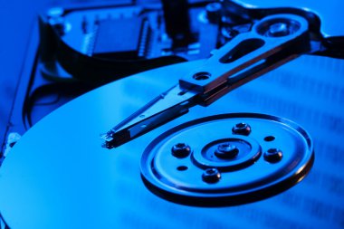 sabit disk mavi ışığı açın