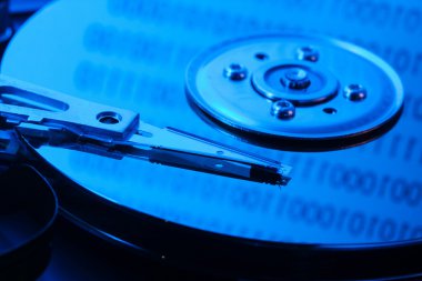 sabit disk mavi ışığı açın