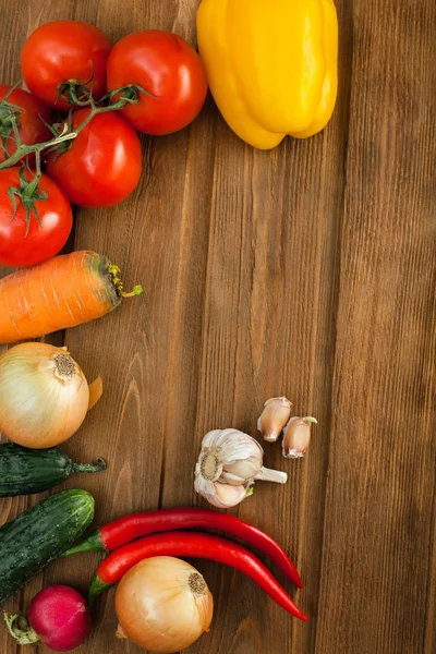 Groenten op tafel — Stockfoto