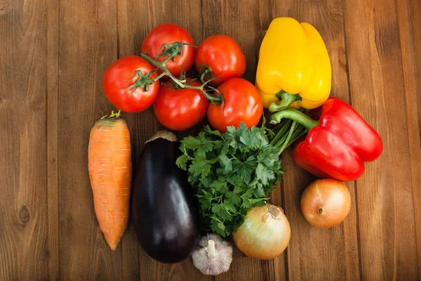 Groenten op tafel — Stockfoto