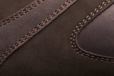 deri dikişli iplik çizme