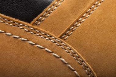 deri dikişli iplik çizme