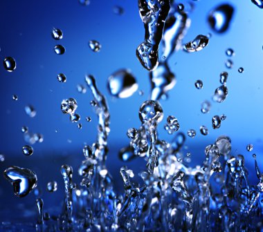 soyut splash su