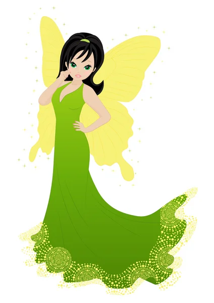 Magical fairy — Stock Vector