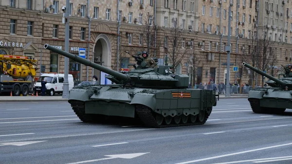 Moskau Russische Föderation 2021 Parade Militärischer Ausrüstung Zum Tag Des — Stockfoto