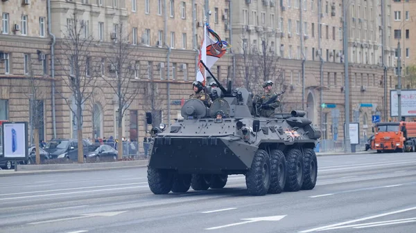 Moscou Fédération Russie 2021 Défilé Matériel Militaire Dédié Jour Victoire — Photo