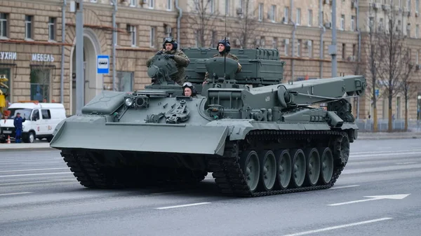 Moscow Russian Federation 2021 Parade Military Equipment Dedicated Victory Day — Stock Photo, Image
