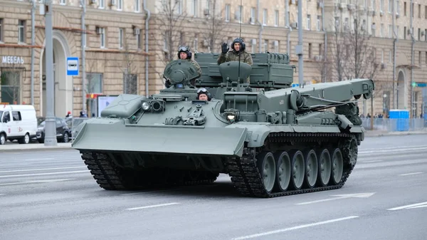 Moscow Russian Federation 2021 Parade Military Equipment Dedicated Victory Day — Stock Photo, Image