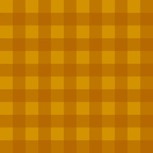 Checker pattern in dark golden hues, a seamless background — Stock Photo, Image