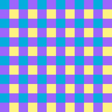 Canlı camgöbeği, Eflatun ve sarı damalı sorunsuz arka plan deseni