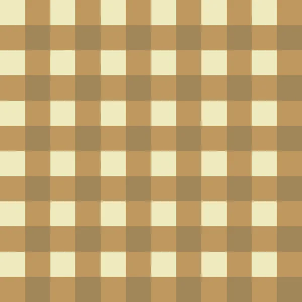 Muted beige and yellow seamless checkered background — Stock Photo, Image