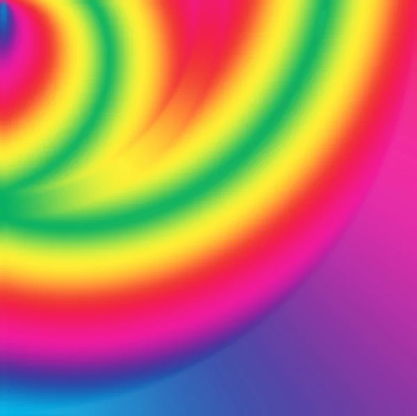 Colorful abstract gradient twirl — Stock Photo, Image