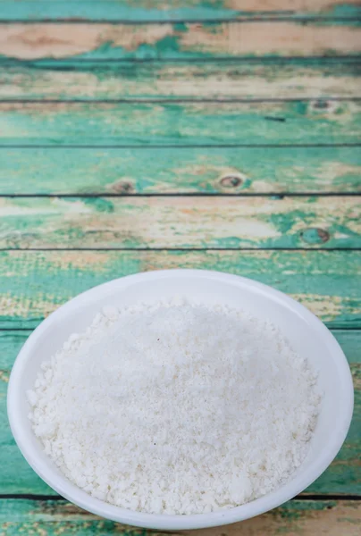 干的椰子粉 — 图库照片