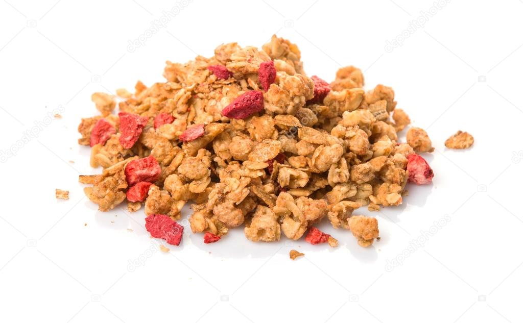 Breakfast Cereal With Dried Raspberry