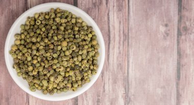 Yeşil biber kurutulmuş