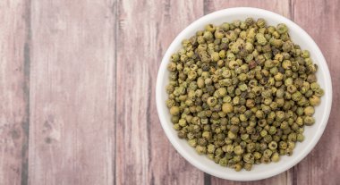 Yeşil biber kurutulmuş