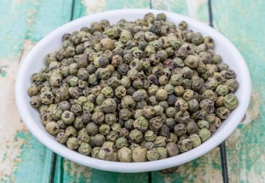 Yeşil biber kurutulmuş