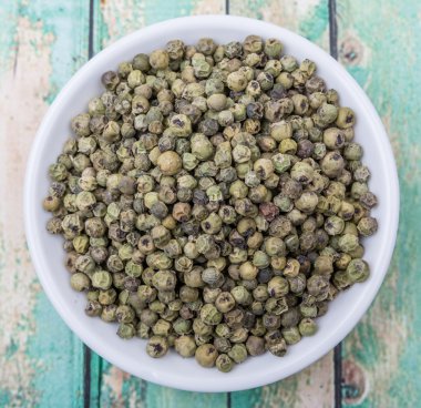 Yeşil biber kurutulmuş