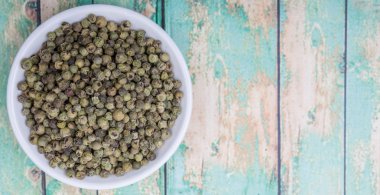 Yeşil biber kurutulmuş