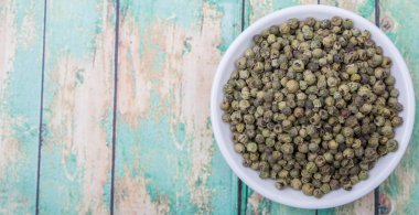 Yeşil biber kurutulmuş