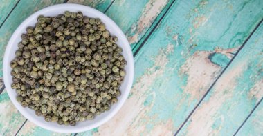 Yeşil biber kurutulmuş