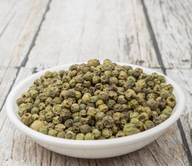 Yeşil biber kurutulmuş