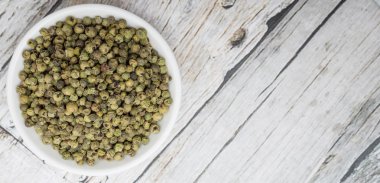 Yeşil biber kurutulmuş