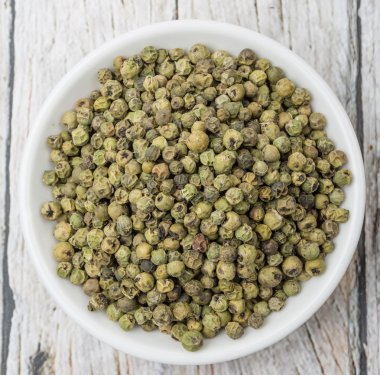 Yeşil biber kurutulmuş